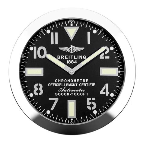 breitling wall clock replica uk|rolex clock wall.